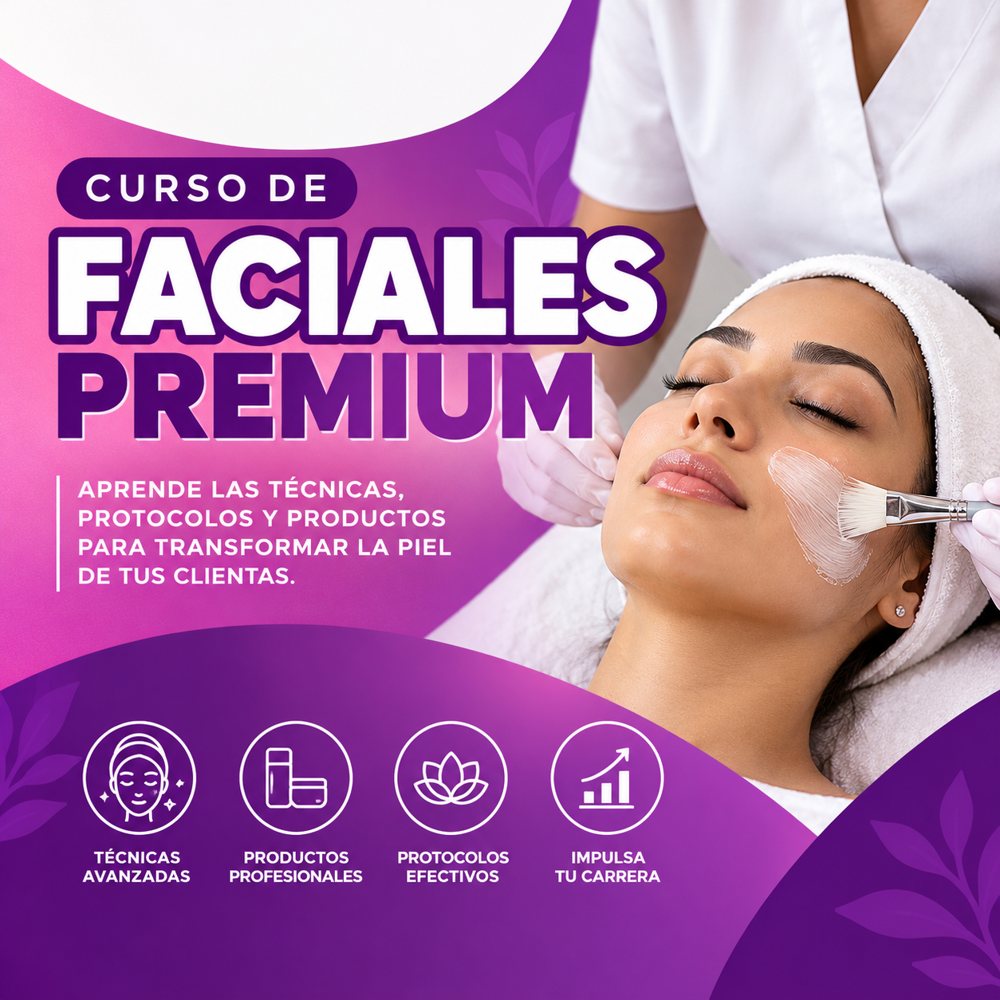 Curso de faciales premium